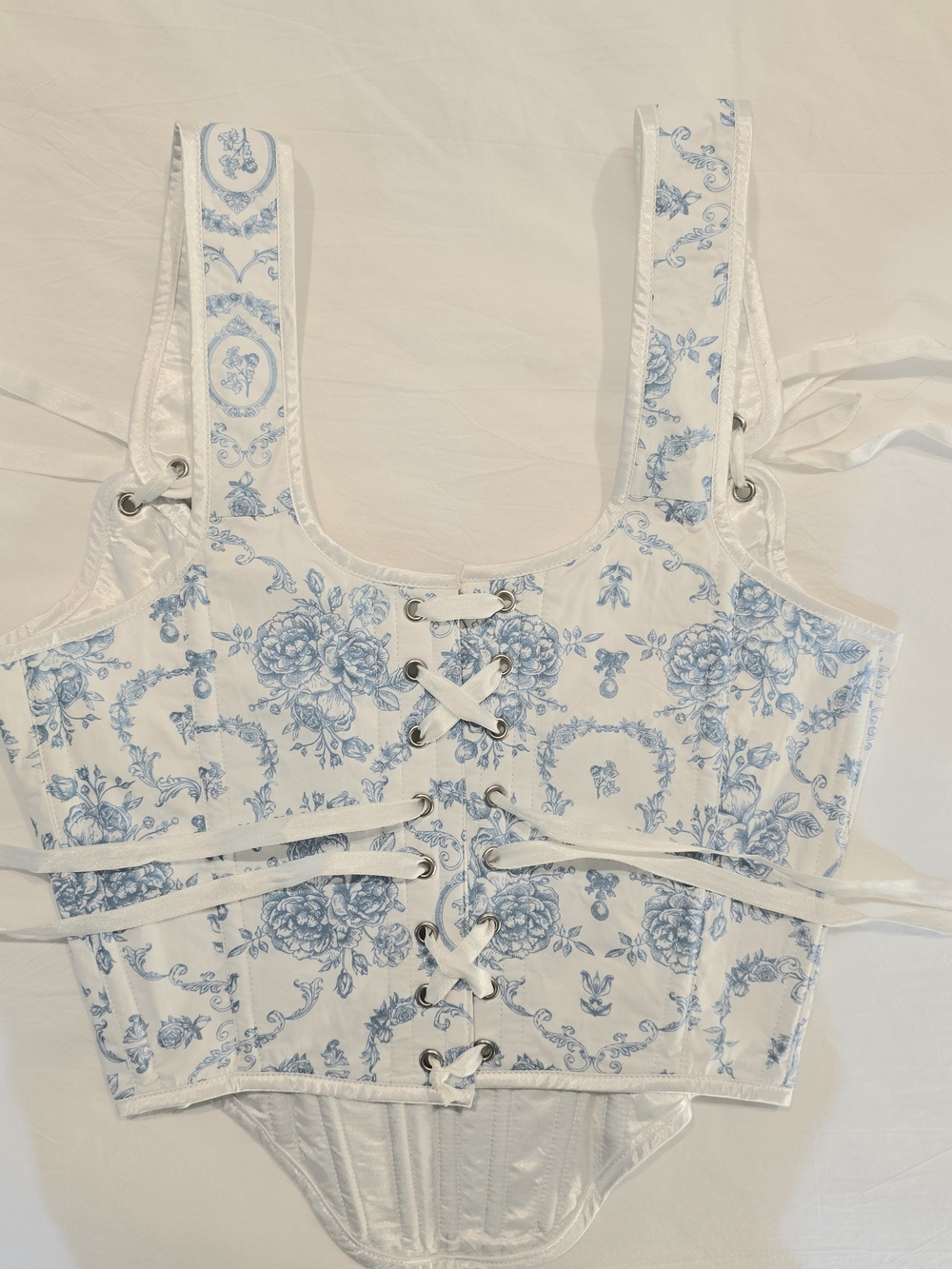 Enjoue Collectif, Blue Toile Corset Stays - Picture 4 of 4